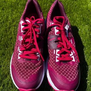 Women's Athletic Shoes in Burgundy